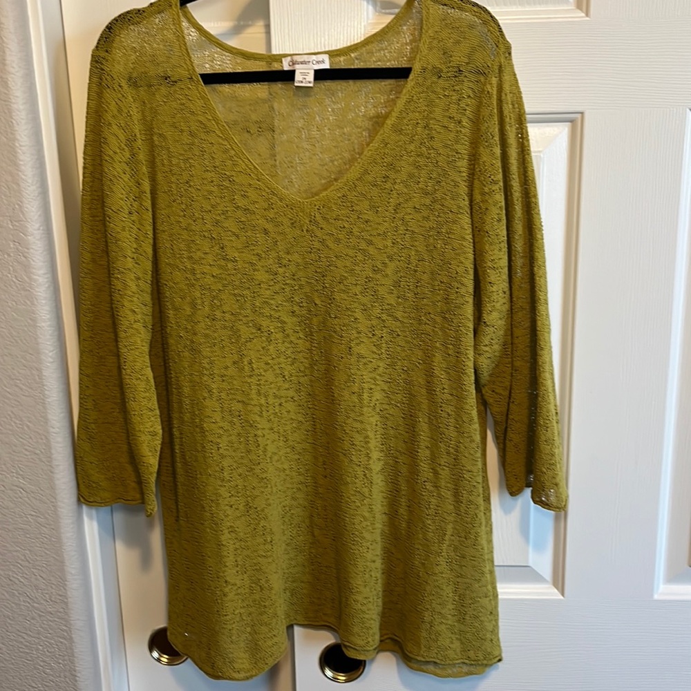 Coldwater Creek lightweight sweater